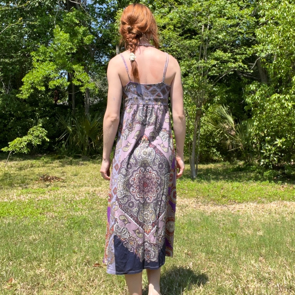 3/$30🪩 Lucky Brand Midi Dress - Picture 5 of 6